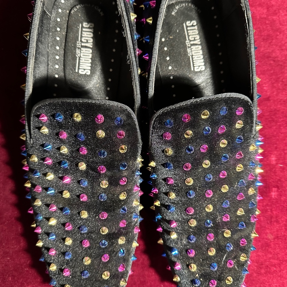 Stacey Adams’s studded shoes